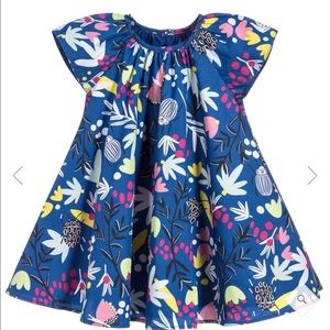 EUC Catimini Poplin Dress, 18 month